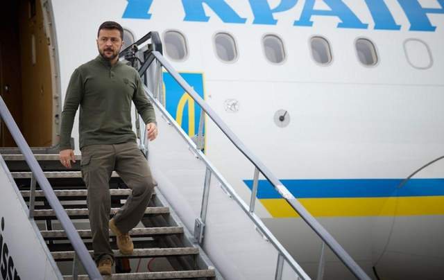 Зеленський: Росія двічі за тижні атакувала дронами його літак над Молдовою