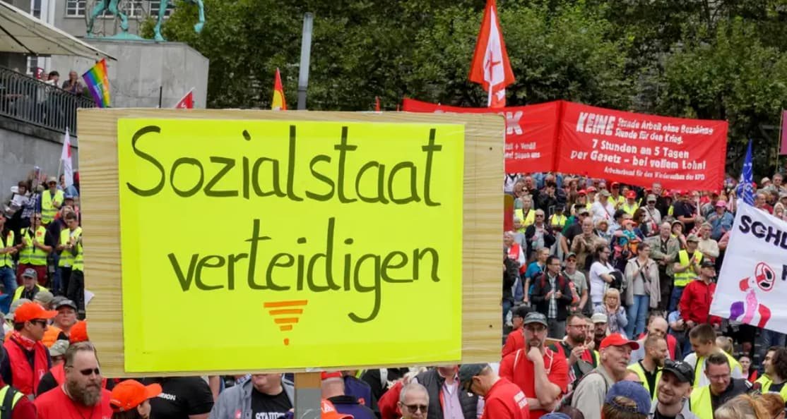 У Німеччині 175 тисяч людей вийшли на протести проти реформ соціальної системи
