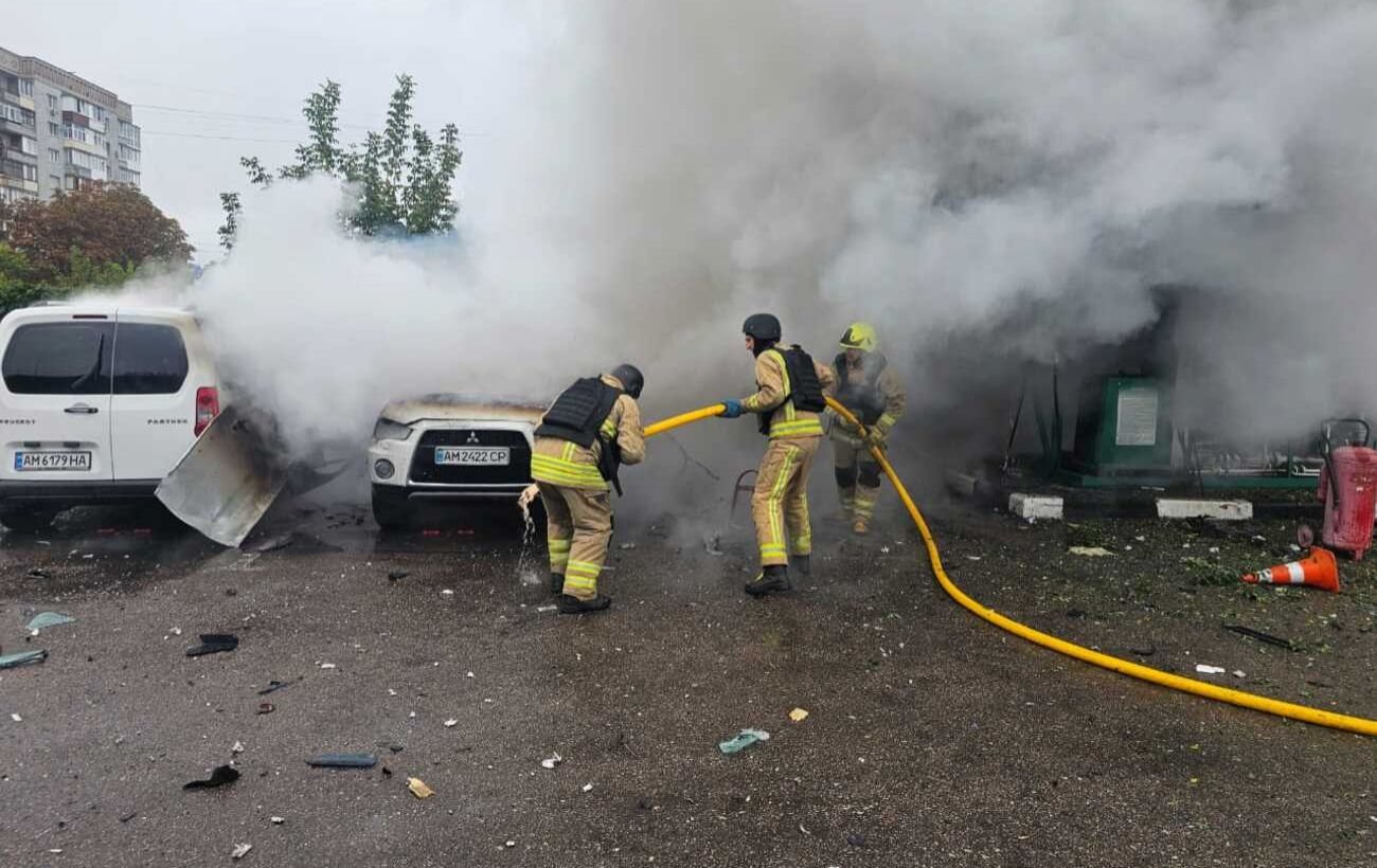 Росія атакувала дві АЗС у Житомирській області