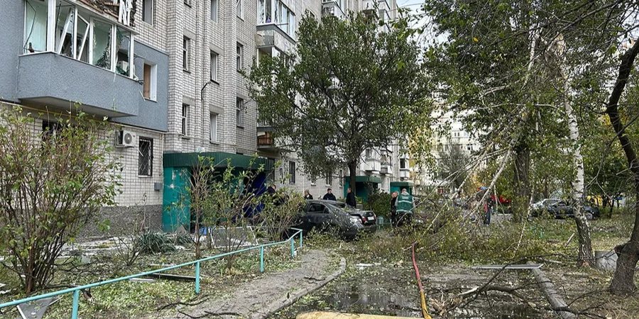 Російський дрон атакував багатоповерхівку в Кременчуці, двоє людей загинули
