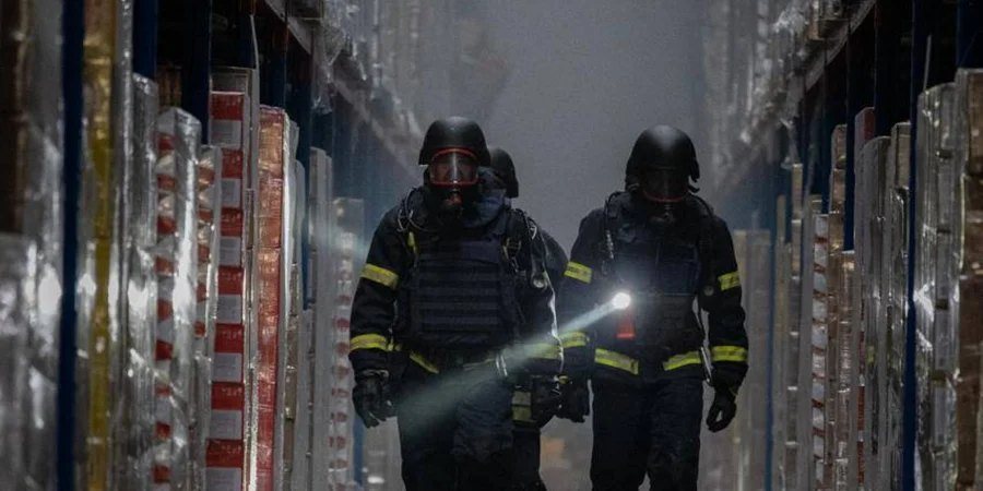 Російська атака на об'єкт цивільної інфраструктури у Вінниці