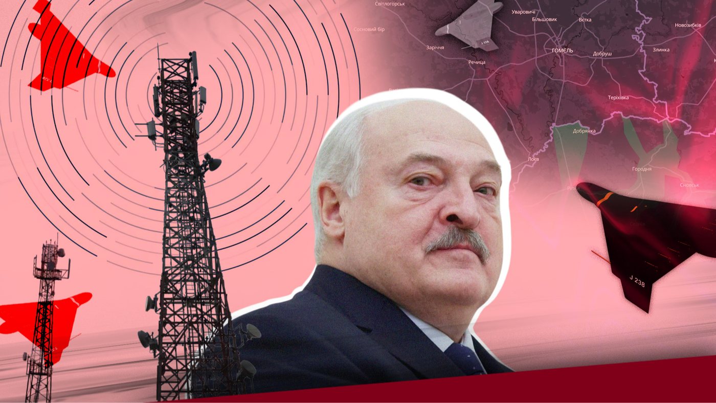 Білоруські ретранслятори допомагають російським дронам бити по західній Україні