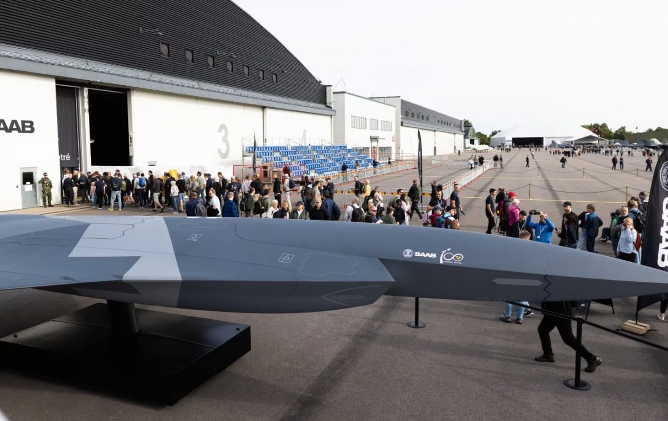 Saab представив концепт надзвукового безпілотника A3-001